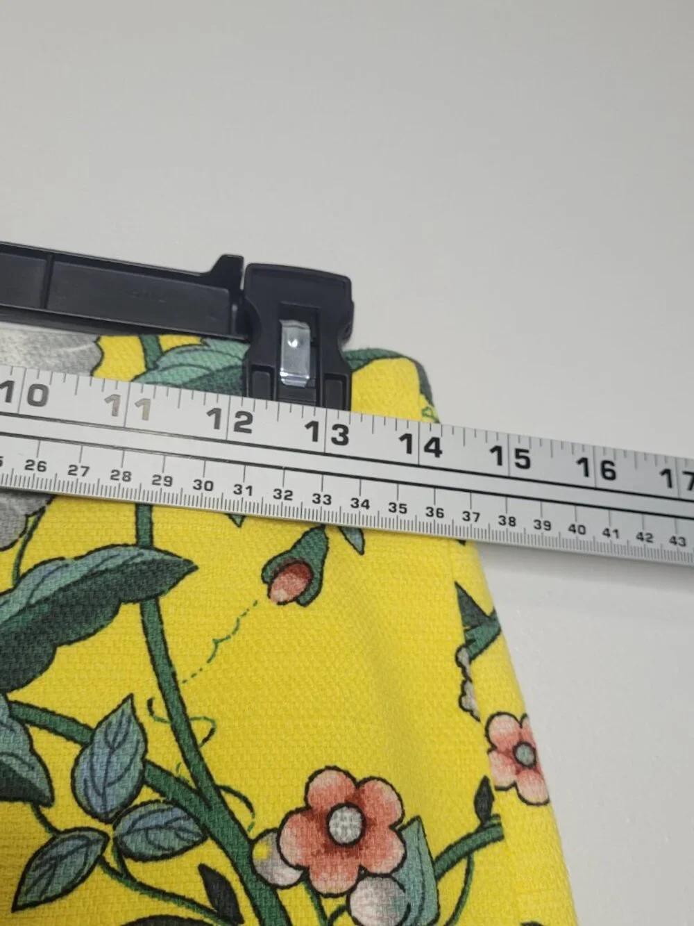 Loft Outlet yellow green flower print whimsy short bright garden party skirt 2